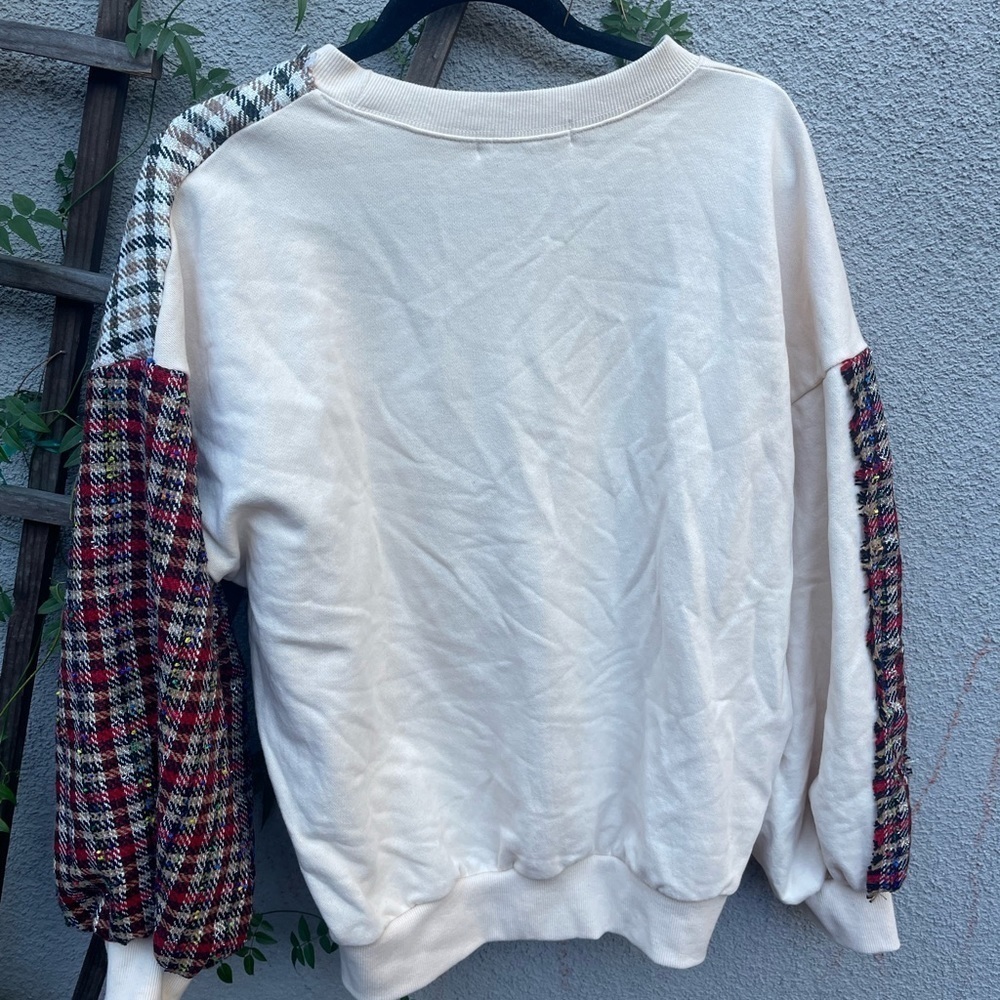 Storets Claire Patchwork Top Sweater New With Tags! — image 5 of 5